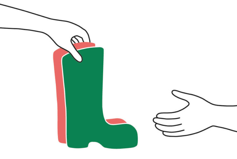 Illustration accueillir et former